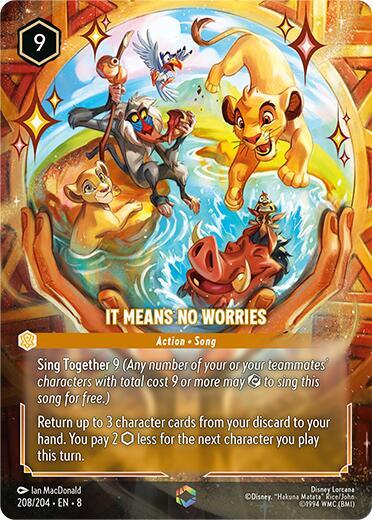 Trading card art