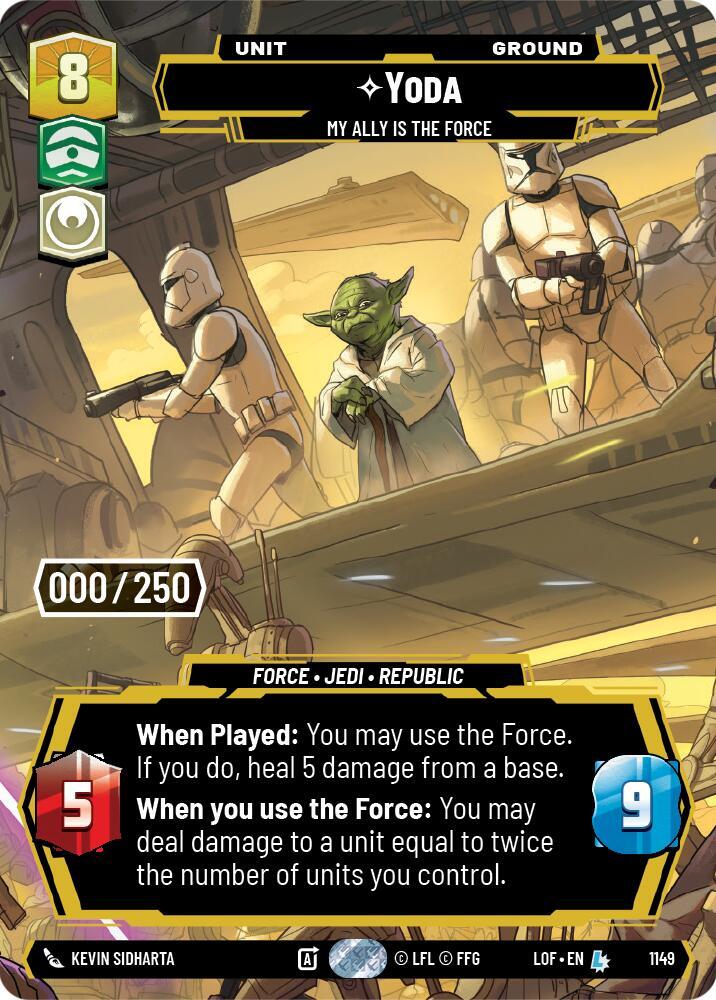 Trading card art